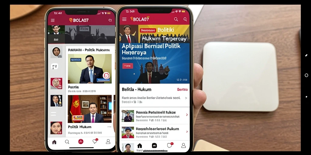 Tampilan antarmuka BOLA07 yang modern dan informatif.