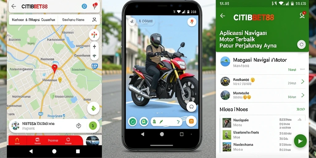 Antarmuka CITIBET88 yang ramah pengguna untuk navigasi motor.