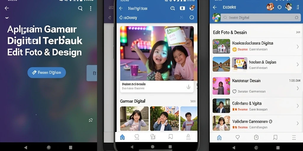 Tampilan antarmuka ID098 yang modern dan ramah pengguna untuk editing gambar.