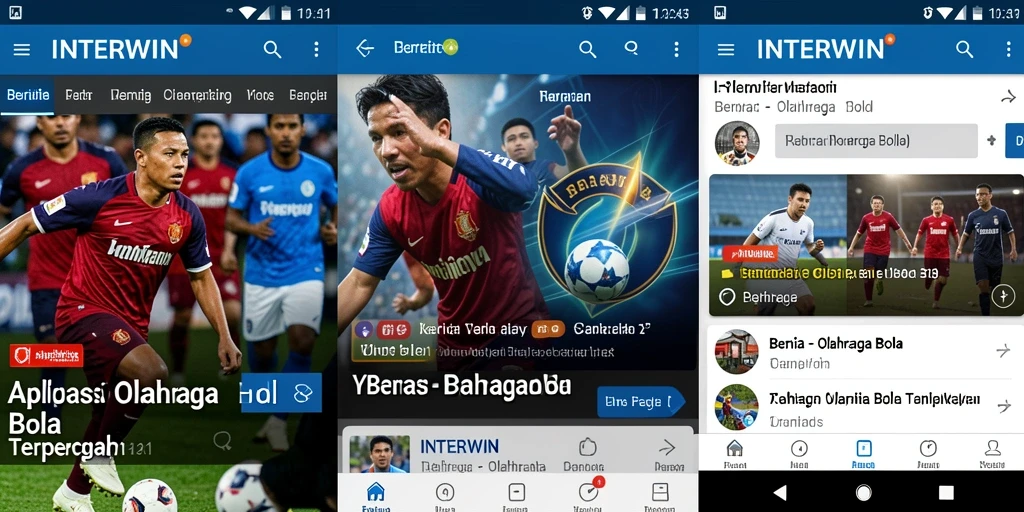 Tampilan antarmuka INTERWIN yang modern dan informatif.